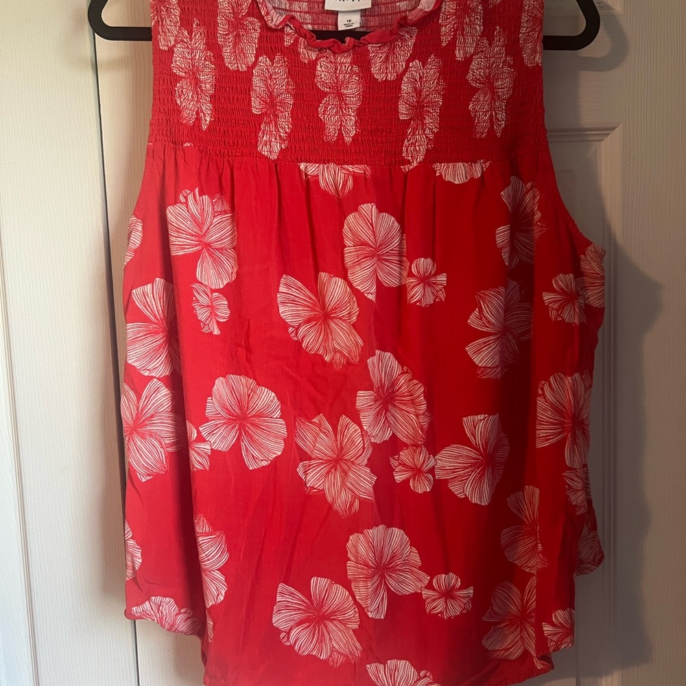 Ava and Viv smocked top